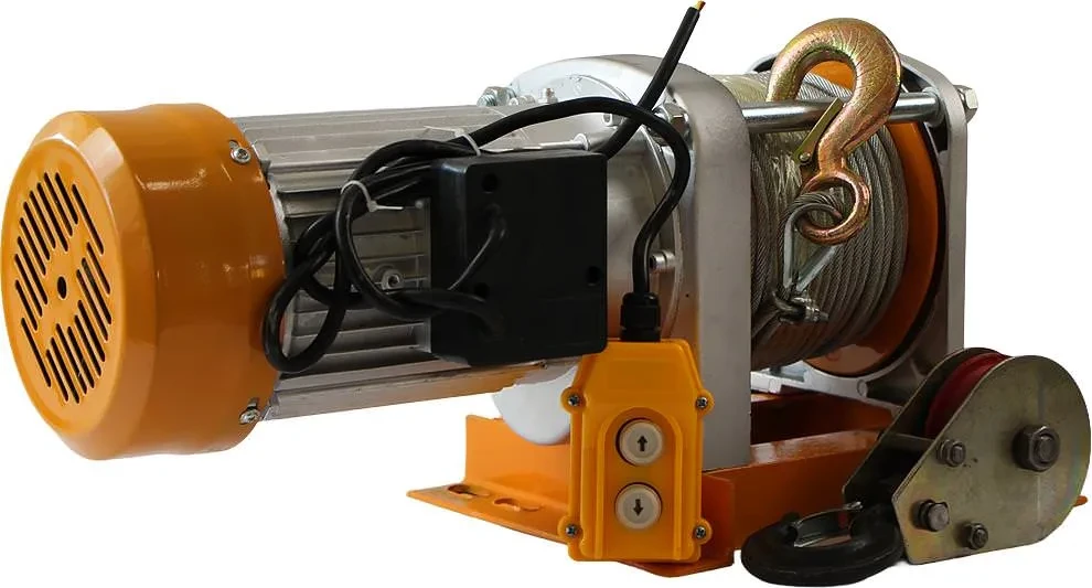 Лебедка электрическая тяговая стационарная Shtapler KCD 500/250кг 30/60м 380В - фото 7 - id-p133518085