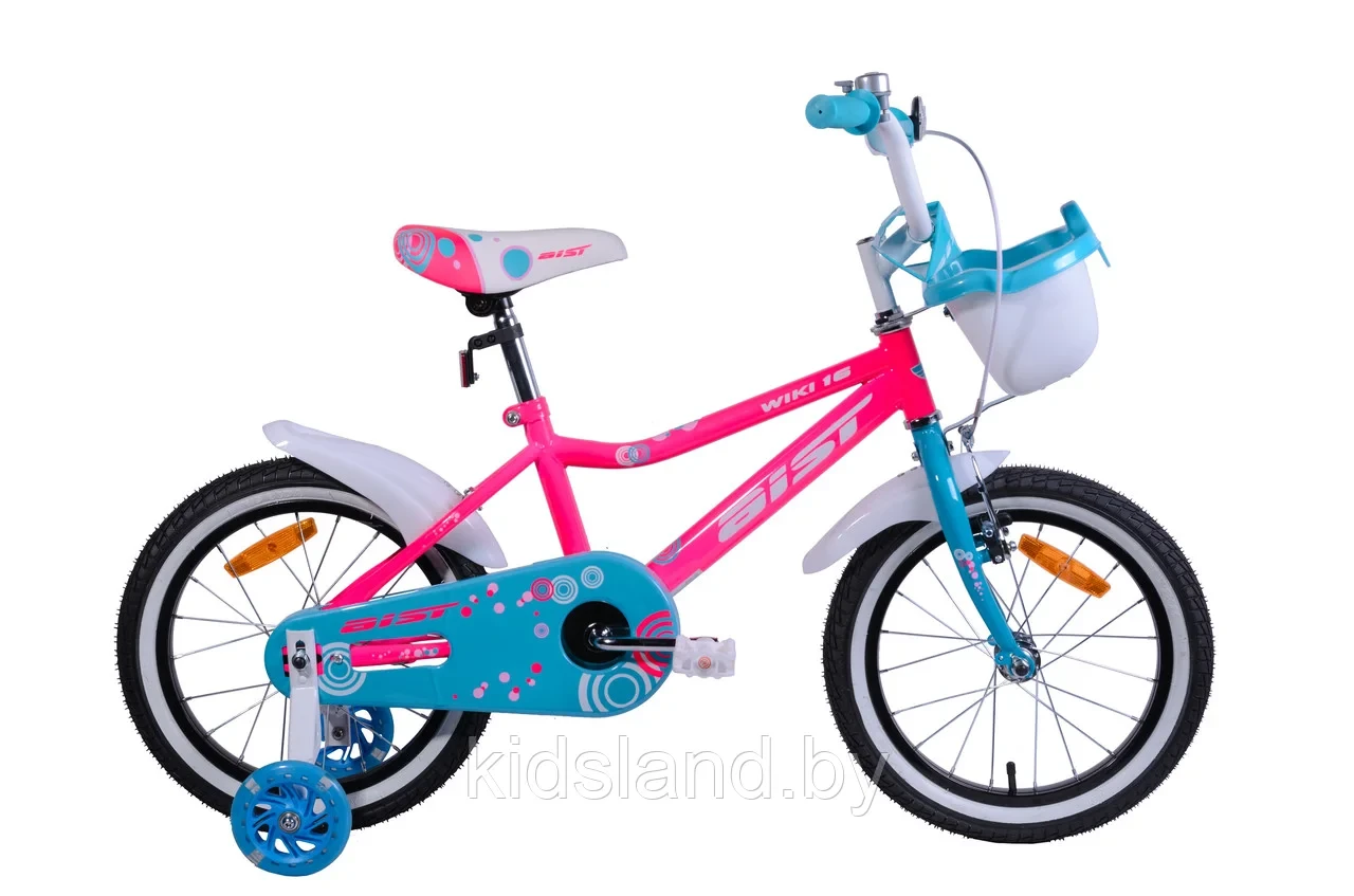 Детский велосипед AIST Wiki 14 2021 (розовый) - фото 1 - id-p223922252