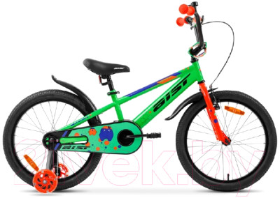 Детский велосипед AIST Pluto 14 2022 (зеленый) - фото 1 - id-p223922251