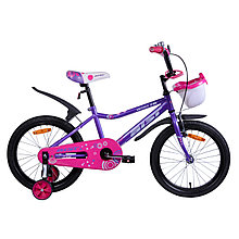 Детский велосипед AIST Wiki 14 2020 (фиолетовый)