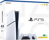 Игровая приставка Sony PlayStation 5 Slim (2 геймпада,выбор цвета за клиентом) - фото 1 - id-p224134238