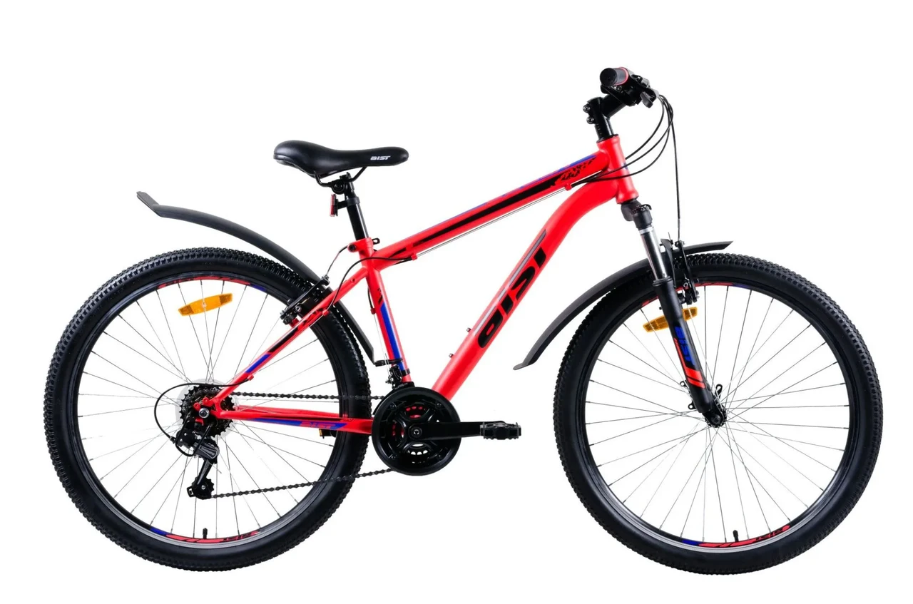 Велосипед AIST Quest 26 р.16 2020 (красный/синий) - фото 1 - id-p223922168