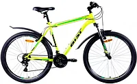 Велосипед AIST Quest 26 р.20 2020 (желтый/зеленый)
