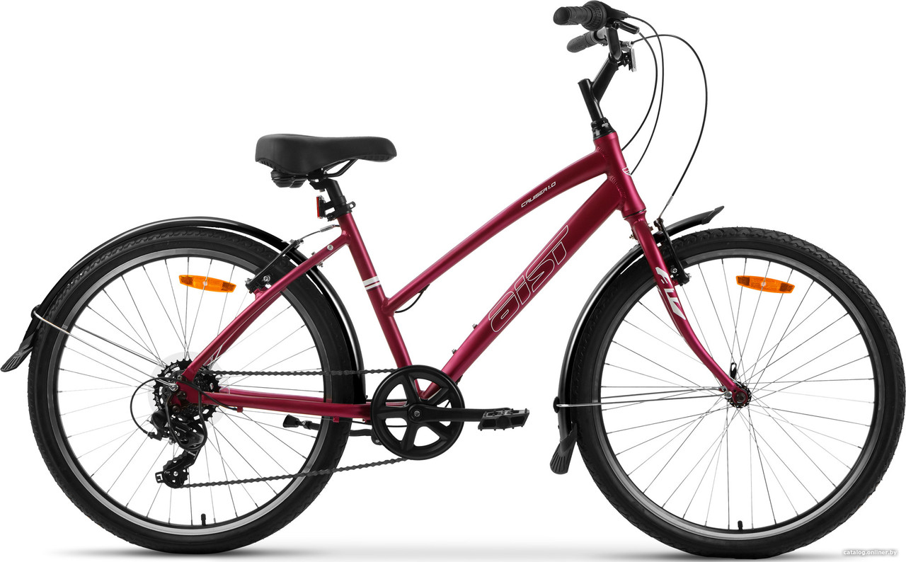 Велосипед AIST Cruiser 1.0 W р.13.5 2024 (вишневый)