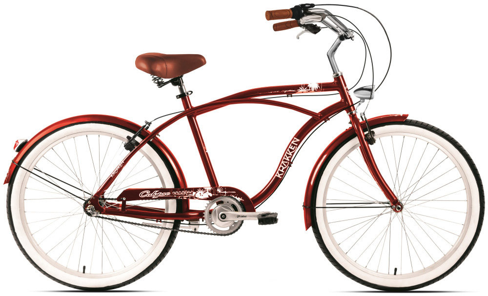 Велосипед Krakken Calypso 2023 (красный)