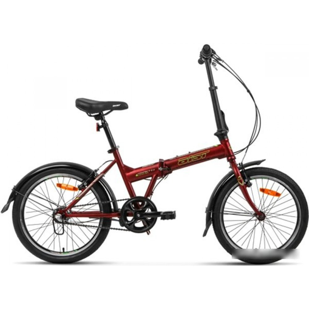 Велосипед AIST Compact 2.0 2019 (вишневый) - фото 1 - id-p223922114