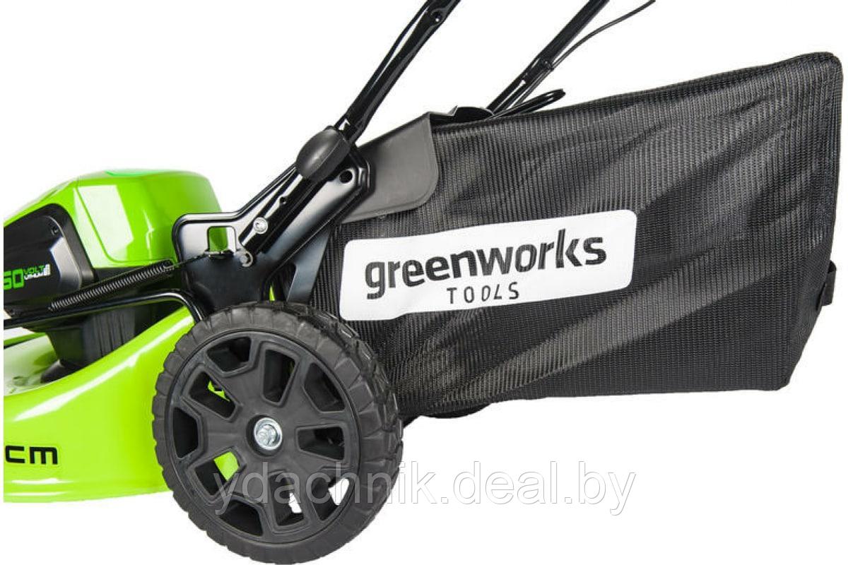 Аккумуляторная газонокосилка Greenworks GD60LM46HP - фото 6 - id-p224134367
