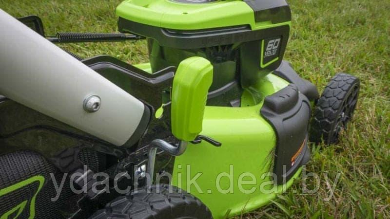 Аккумуляторная газонокосилка Greenworks GD60LM51SPK4 - фото 9 - id-p224134370