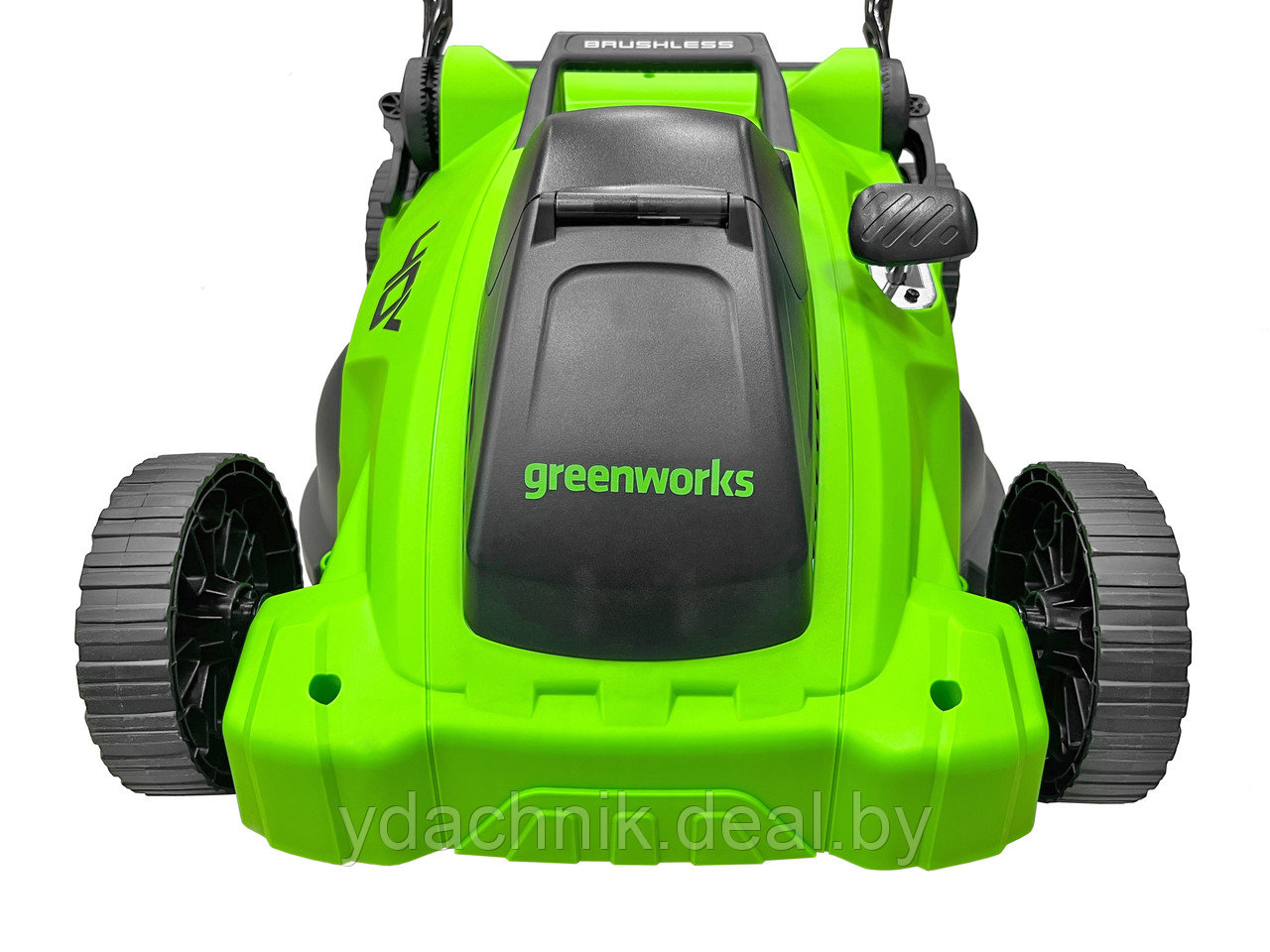 Аккумуляторная газонокосилка Greenworks GD40LM16X - фото 2 - id-p224134373