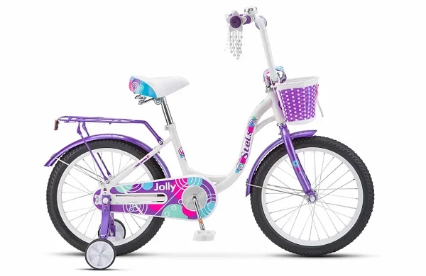 Детский велосипед Stels Jolly 18 V010 2021 (белый) - фото 1 - id-p222974406