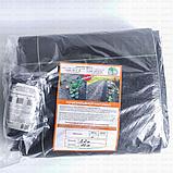 Почвоукрывной материал ХозАгро 100 гр рулон 3,15мх10м цвет черный. Агроткань, фото 6