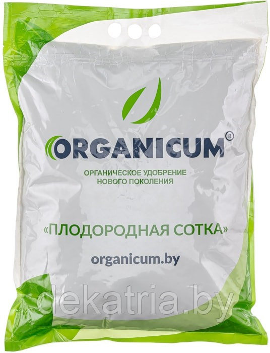 Органическое удобрение ORGANICUM «Плодородная сотка» в гранулах, 5кг - фото 1 - id-p224137418