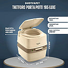 Биотуалет Thetford Porta Potti Qube 165 Luxe, фото 3