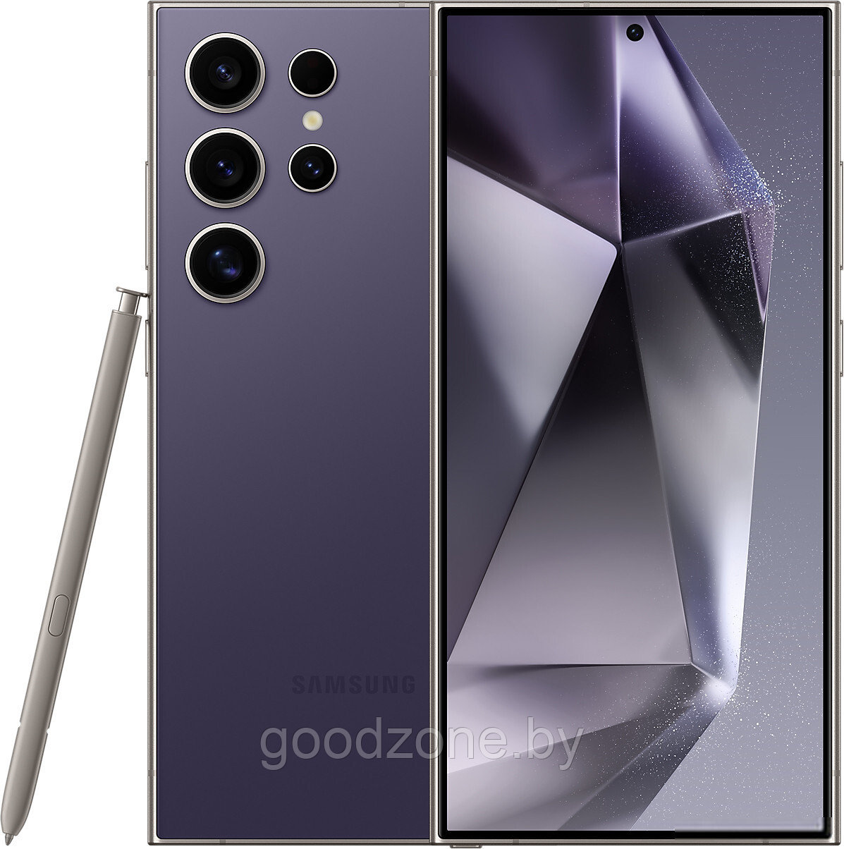 Смартфон Samsung Galaxy S24 Ultra SM-S928B 256GB (титановый фиолетовый) - фото 1 - id-p224139384
