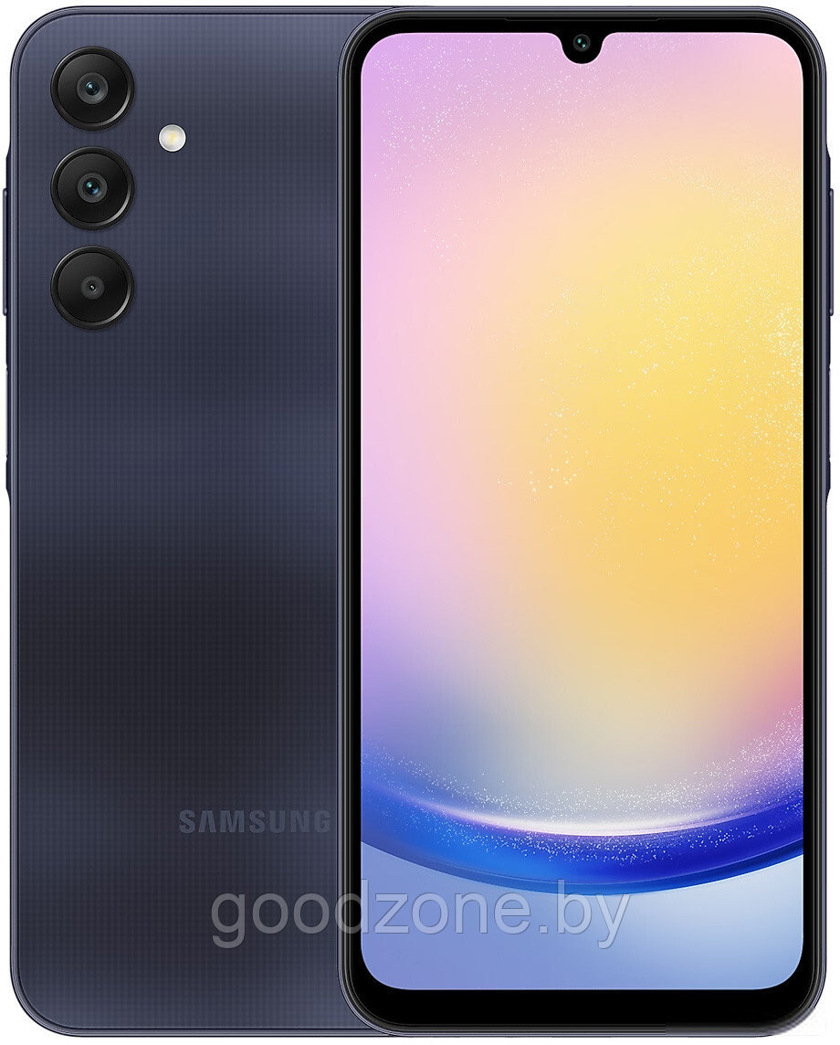 Смартфон Samsung Galaxy A25 8GB/256GB (темно-синий, без Samsung Pay) - фото 1 - id-p224139391