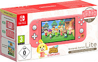 Игровая приставка Nintendo Switch Lite Animal Crossing: New Horizons Isabelle Aloha Edition