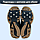 Ледоходы - насадка (ледоступы) на обувь противоскользящие, 8 металлических шипов, Snow Claw (35-46 р-ры), фото 6