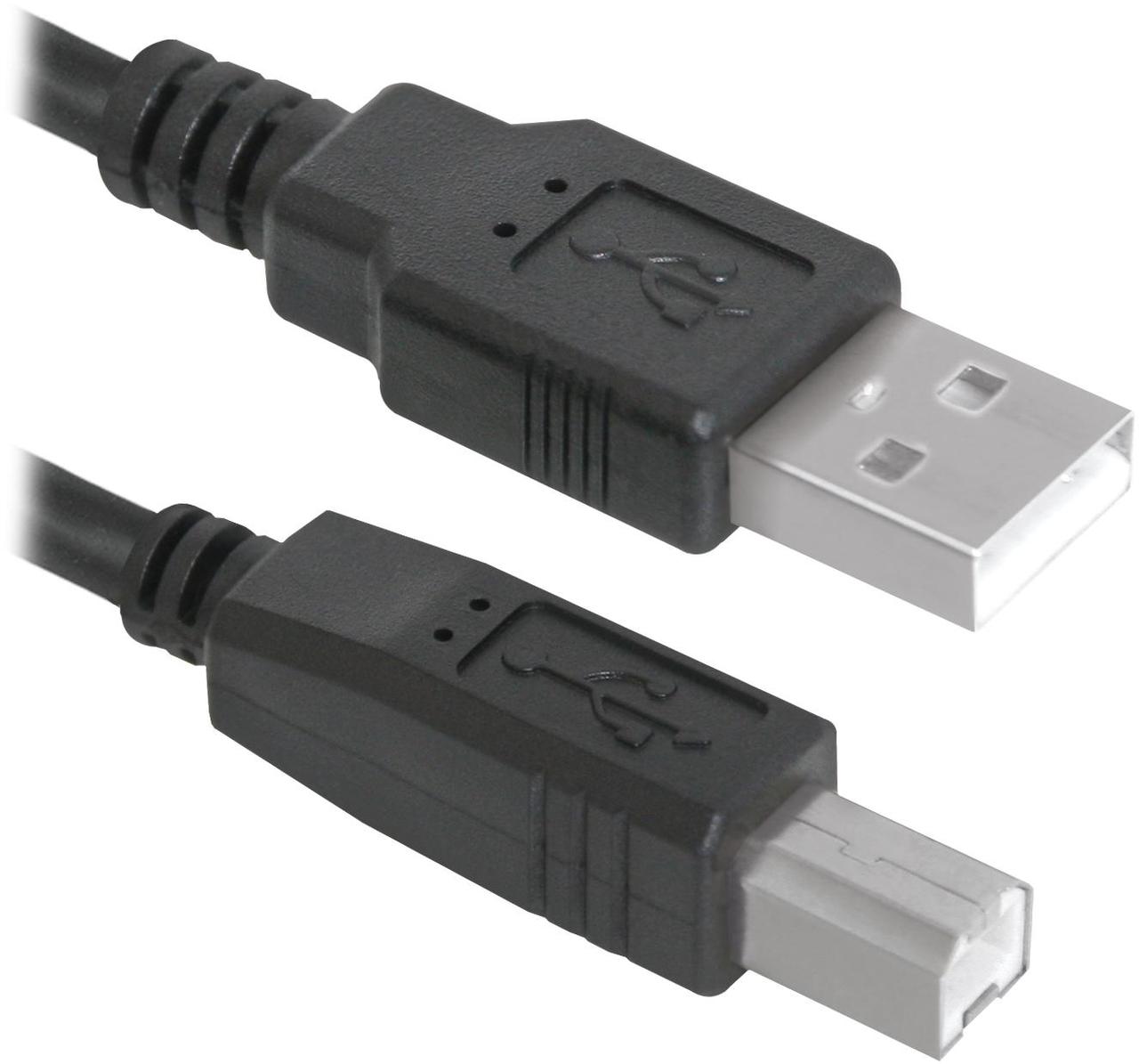 Defender USB04-06p.bag Кабель USB 2.0 для соед. 1.8м AM/BM , пакет (83763) - фото 1 - id-p224140528