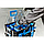 Набор ящиков для инструментов HOEGERT TECHNIK HT7G500 4 в 1, черный/синий, фото 3
