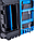 Модульный ящик для инструментов HOEGERT TECHNIK HT7G081, черный/синий, фото 4