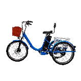Электровелосипед GreenCamel Трайк-B (R24 500W 48V 20Ah) задний привод, фото 3