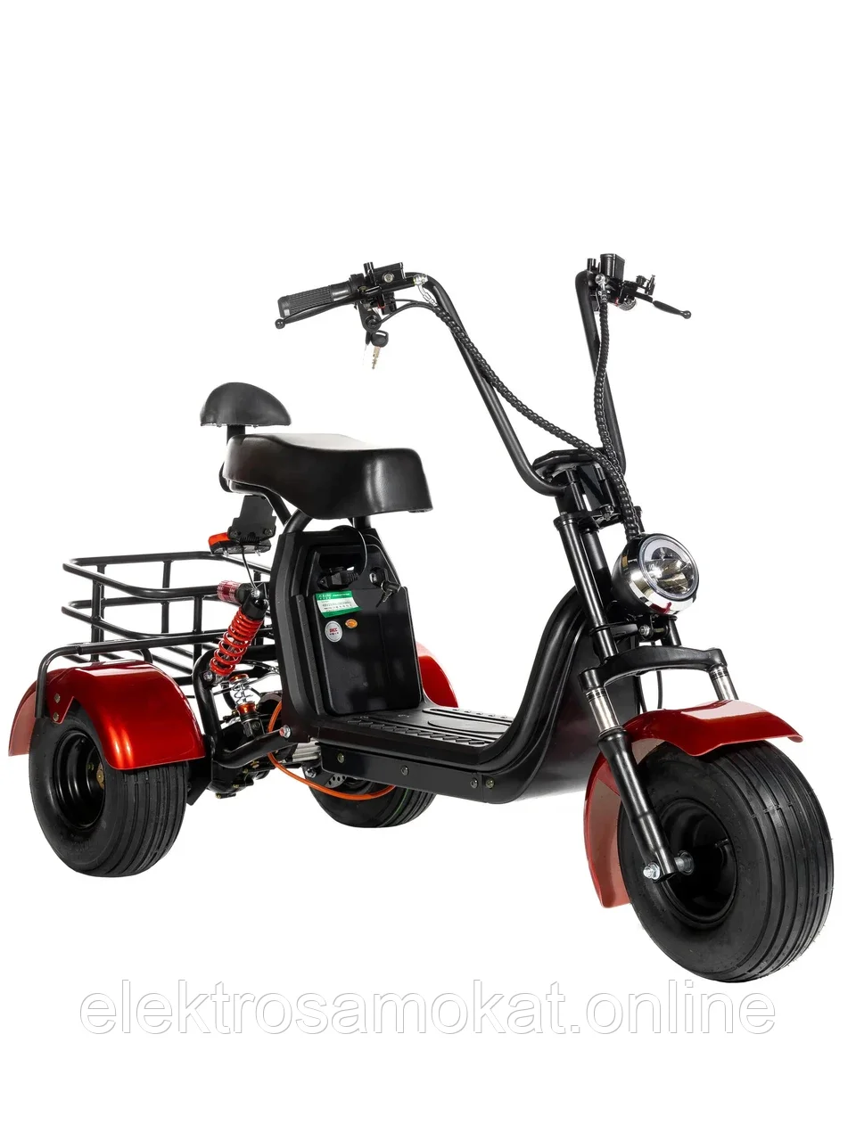 Электроскутер CityCoCo TRIKE Classic GT X5 (Трицикл) - фото 3 - id-p224140871