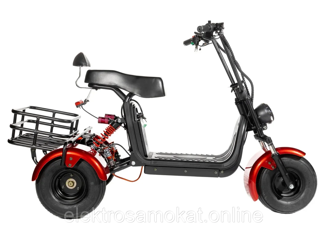 Электроскутер CityCoCo TRIKE Classic GT X5 (Трицикл) - фото 8 - id-p224140871