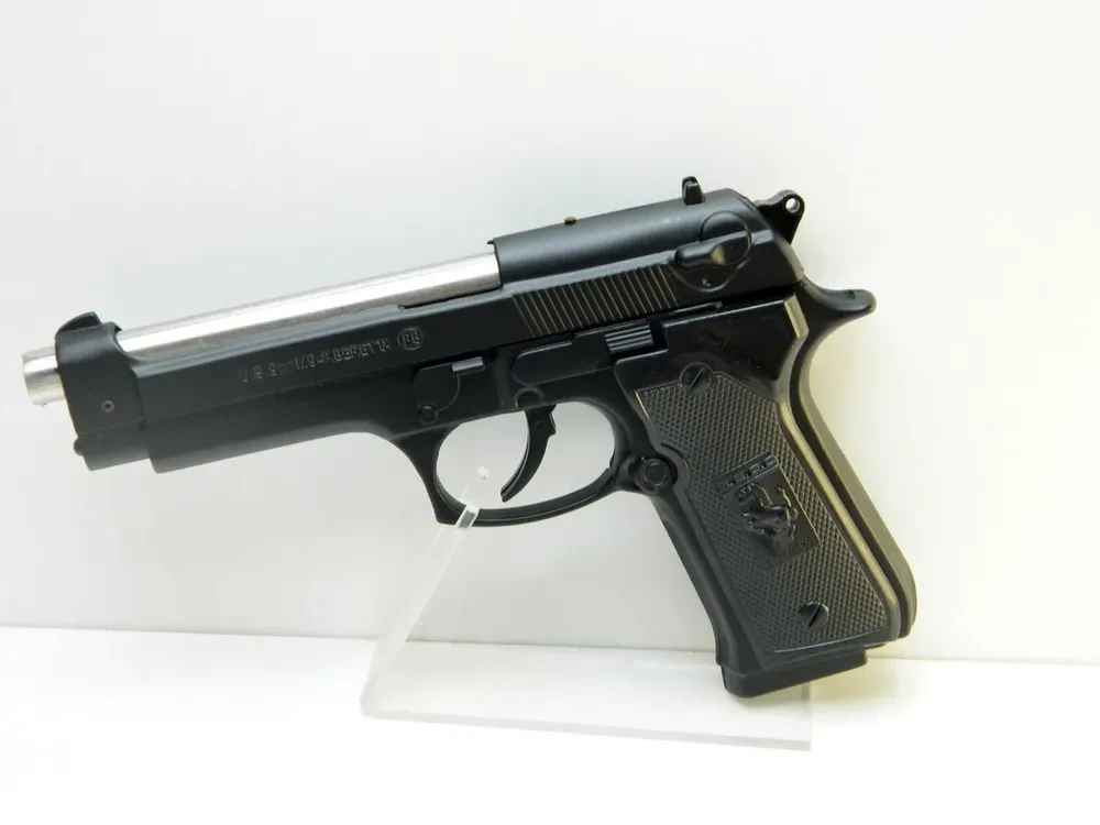 Пистолет зажигалка - Beretta 92 черный - фото 3 - id-p224140914