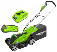 Газонокосилка аккумуляторная Greenworks G40LM35K2X (2501907UA)