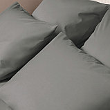 Набор наволочек (2шт.) 70*70 антрацит Моноспейс, фото 4