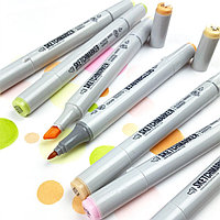 Маркер художественный "Sketchmarker", двухсторонний, TG5 серый тонированный 5