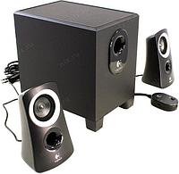Колонки Logitech Z-313 (RTL) 2.1 Speaker System (25W пультДУ проводной) 980-000413