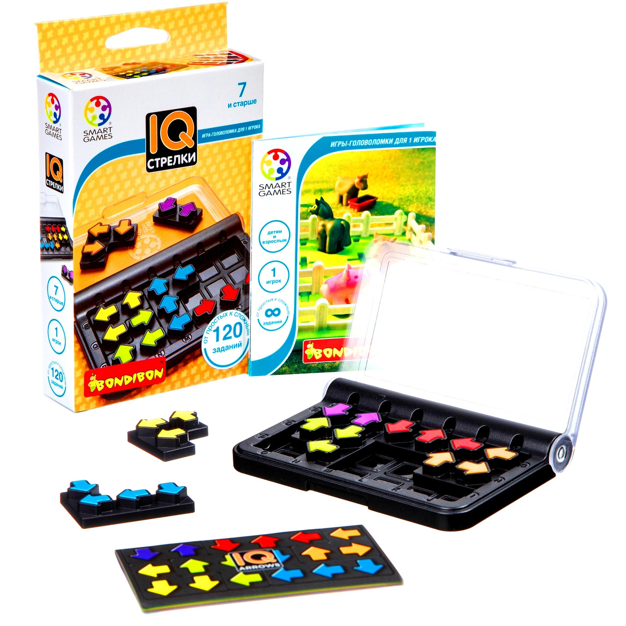Логическая игра Bondibon IQ-Стрелки, фото 1