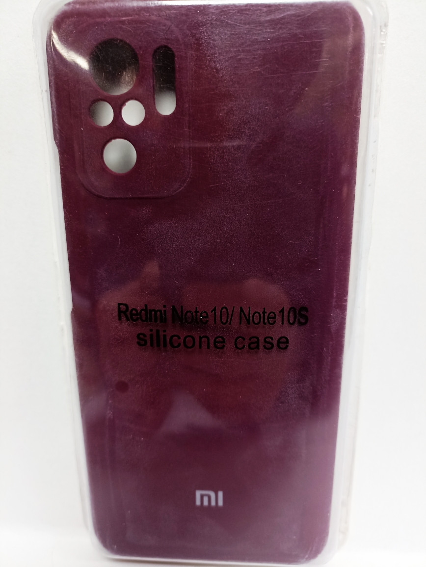 Чехол Xiaomi Redmi Note 10 /Note 10S Silicone Case - фото 2 - id-p224143050