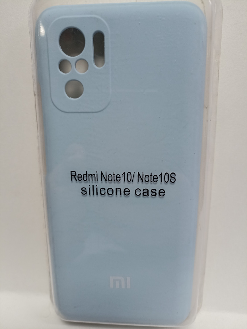 Чехол Xiaomi Redmi Note 10 /Note 10S Silicone Case - фото 3 - id-p224143050