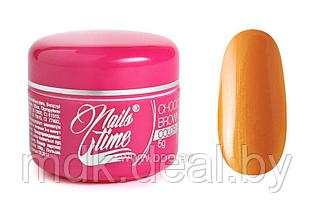 Цветной гель/ NailsTime / Color Gel /Pearl Sunny Apricost 5гр (плотный-перламутровый)№208