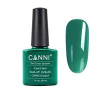 Гель-лак (шеллак) Canni №76 Dark Emerald 7.3ml (c)