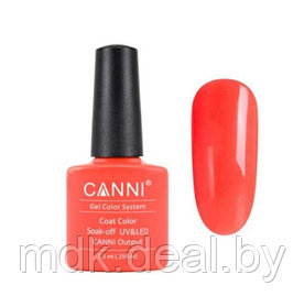 Гель-лак (шеллак) Canni №111 Electric Coral 7.3ml