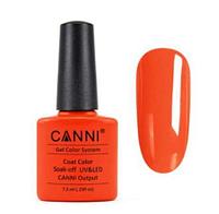 Гель-лак (шеллак) Canni №177 Noticeable Orange 7.3ml (с)