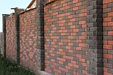 Кирпич облицовочный пустотелый колотый «Гранит» тычковый КСПТ6, фото 5