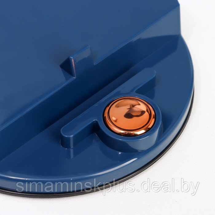 Настольная лампа "Парасоль" LED, от USB/АКБ 6 Вт сенсор 3000-6000 синий 14х10х37 см RISALUX 1006342 - фото 9 - id-p224143995