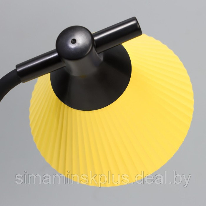 Настольная лампа "Парасоль" LED, от USB/АКБ 6 Вт сенсор 3000-6000 желтый 14х10х37 см RISALUX 100634 - фото 8 - id-p224143996