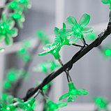 Светодиодное дерево «Сакура» 1.8 м, 768 LED, постоянное свечение, 220 В, свечение зелёное, фото 2