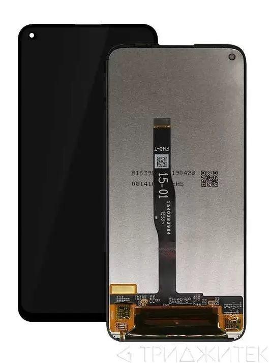 Дисплей (экран в сборе) для телефона Huawei P40 Lite (черный) (оригинал LCD) - фото 1 - id-p224144267
