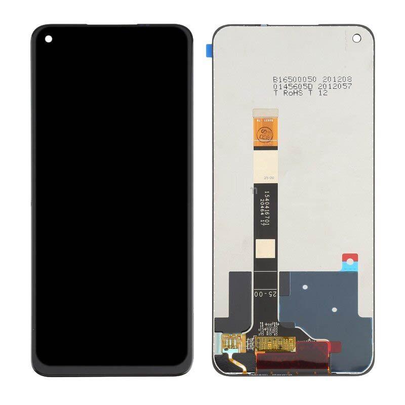 Дисплей (экран в сборе) для телефона Realme 8 (5G) (черный) (100% LCD) - фото 1 - id-p224144290