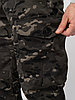 Костюм деми HUNTSMAN Горка 5 -5°С цвет Черный мультикам ткань Рип-Стоп, фото 9