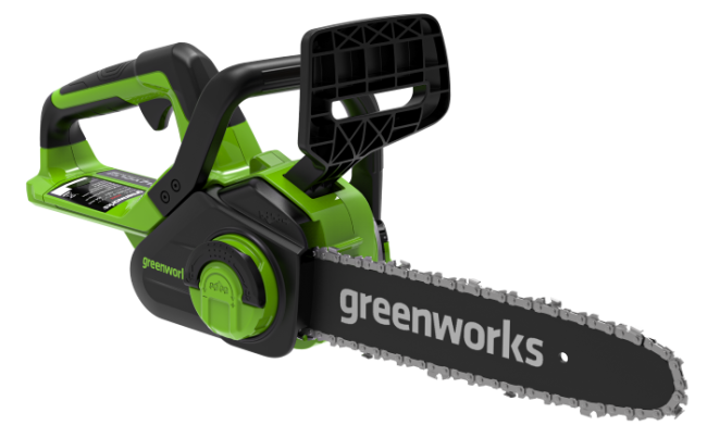 Пила цепная аккумуляторная GreenWorks G24CS25 (без АКБ + ЗУ) - фото 2 - id-p224144685