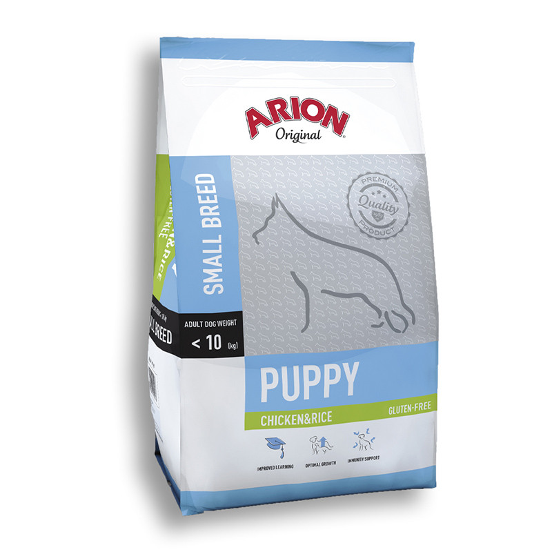 ARION Original Puppy Small Breed (цыплёнок с рисом), 7,5 кг - фото 1 - id-p224144964