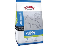 ARION Original Puppy Medium Breed (цыплёнок с рисом), 12 кг