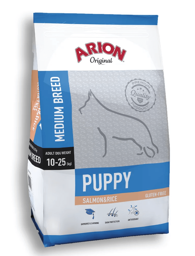 ARION Original Puppy Medium Breed (цыплёнок с рисом), 12 кг - фото 1 - id-p224144967